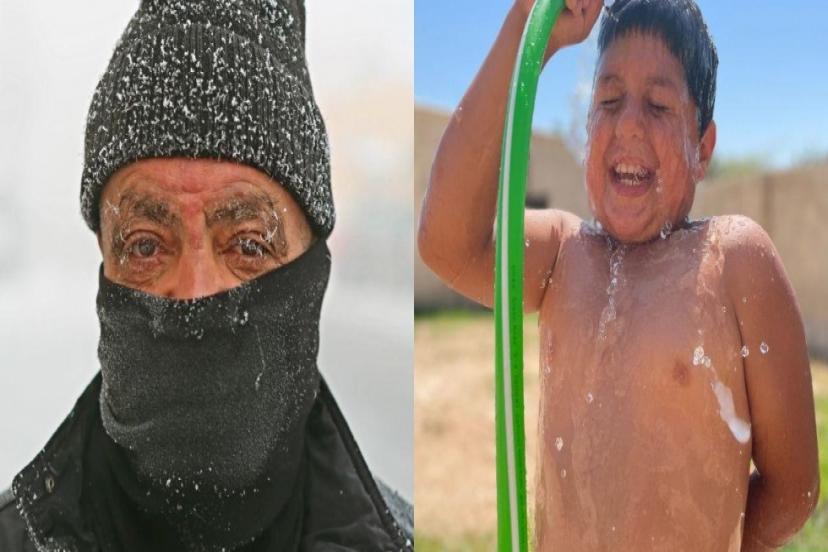 2024'ÜN EN SICAK VE EN SOĞUK GÜNÜ ARADINDA 82 DERECELİK FARK OLDU 