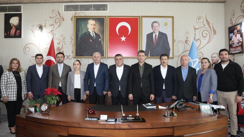 AK PARTİ TEŞKİLATINDAN İSA YILDIRIM’A ZİYARET