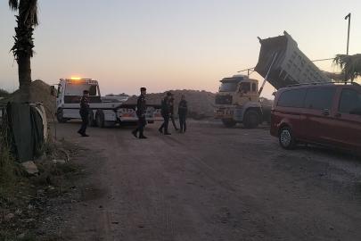 ANTALYA’DA SAHİL KUMU HIRSIZLIĞI OPERASYONU