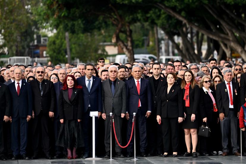 MURATPAŞA’DA ATA’YA SAYGIYLA 10 KASIM ANMASI