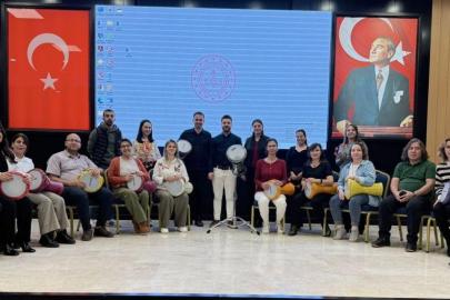 ÖĞRETMENLER RİTMİN GÜCÜNÜ KEŞFETTİ