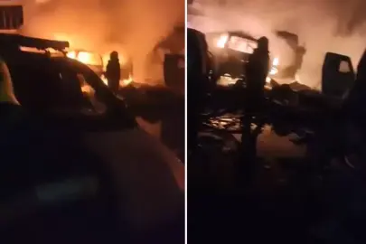 ŞAM’DA ROKET SESLERİ: MEZZE’DE BİNA ÇÖKTÜ