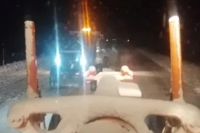 ANTALYA-KONYA YOLUNDA KAR ALARMI