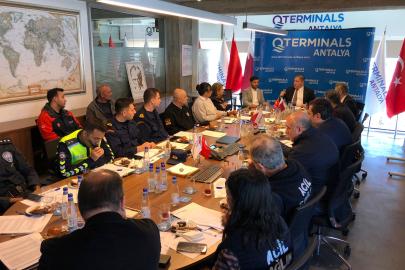 ANTALYA LİMANI’NDA HALK SAĞLIĞI ACİL DURUM TATBİKATI