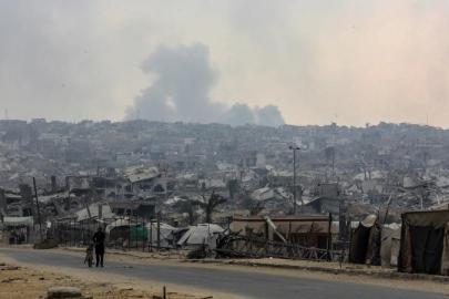 KATİL İSRAİL ATEŞKESE RAĞMEN GAZZE’DE YIKIMLARINI SÜRDÜRÜYOR