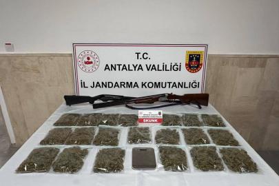 KORKUTELİ’NDE UYUŞTURUCUYA BÜYÜK DARBE