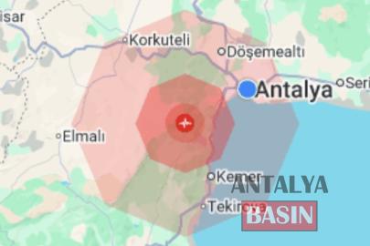 SON DAKİKA: ANTALYA KONYAALTI’NDA GECE YARISI DEPREM PANİĞİ