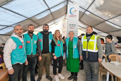 CANSUYU’NDAN HATAY’DA UMUT DOKUNUŞU