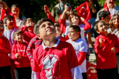 BALONLAR UMUDA YÜKSELDİ