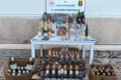 KEPEZ’DE KAÇAK ALKOLE DARBE