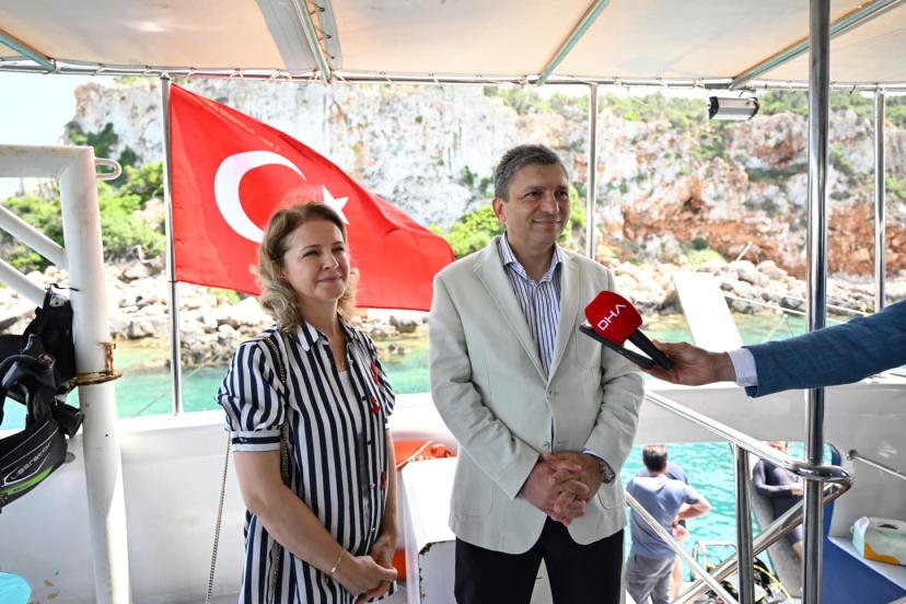 KEMER’DE SUALTI HEYECANI BAŞLADI