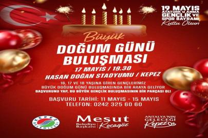 KEPEZ’DE GENÇLERE DEV KUTLAMA GECESİ