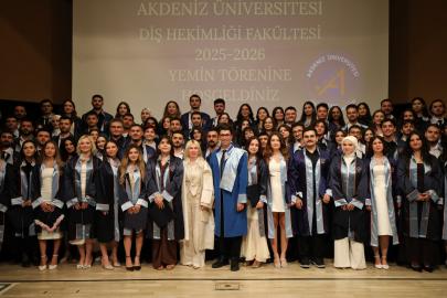 DİŞ HEKİMLERİ MESLEĞE İLK ADIMI ATTI
