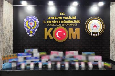 ANTALYA'DA KAÇAKÇILIK OPERASYONLARINDA ÇOK SAYIDA GÖZALTI
