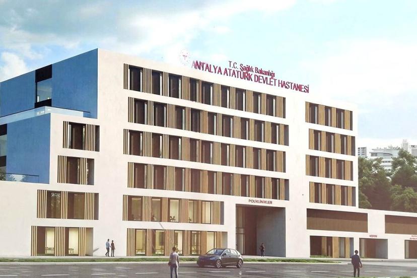 ATATÜRK DEVLET HASTANESİ YENİDEN YÜKSELİYOR