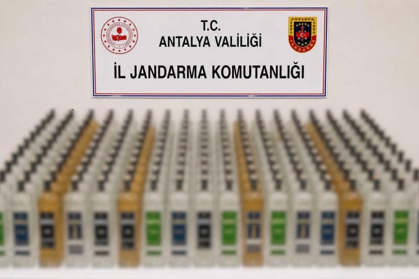 KAÇAK ALKOLE JANDARMADAN GEÇİT YOK