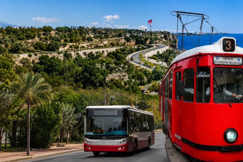 NOSTALJİ TRAMVAYI İÇİN GEÇİCİ ULAŞIM HAMLESİ
