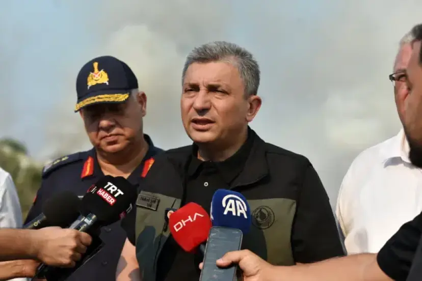 YANGIN MESAİSİ KOORDİNASYON MASASINDA