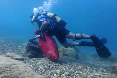 ANTALYA’DA DENİZİN ALTINDAN ÇIKANLAR ŞAŞIRTTI