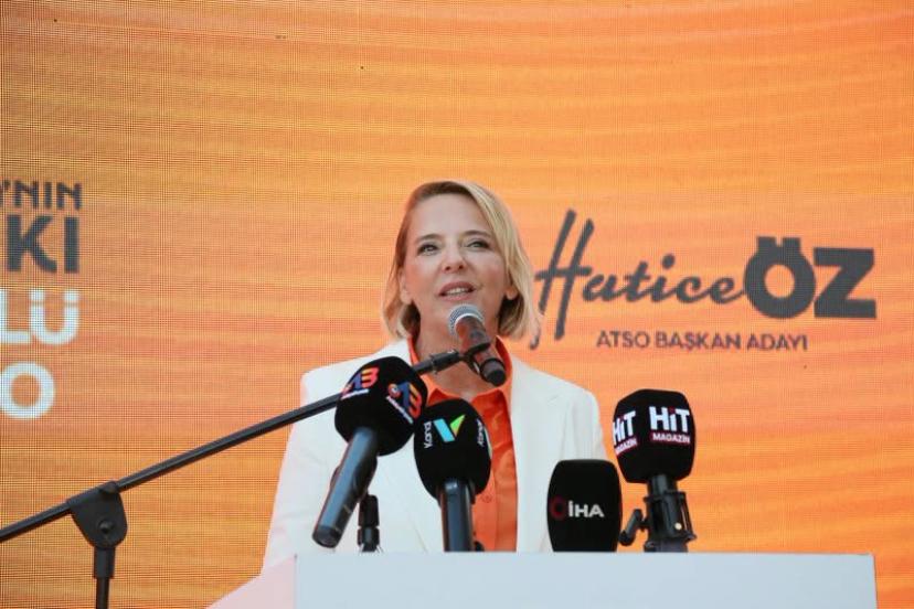 HATİCE ÖZ: ATSO’NUN GELECEĞİNİ 10 YILLIK VİZYONLA PLANLAYACAĞIZ