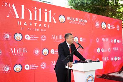 AHİLİK RUHU ANTALYA’DA YAŞATILDI