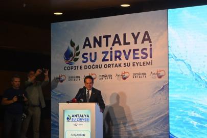 ANTALYA’DA 30 YILLIK SU GÜNDEMİ: “SUYU KORURSAK GELECEĞİ KORURUZ”