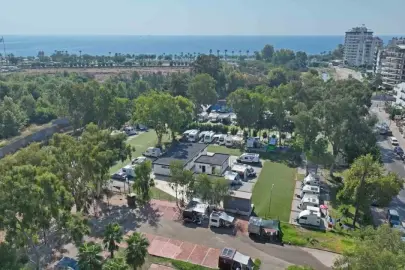 ANTALYA’DA KARAVAN TURİZMİ SONBAHARDA DA HIZ KESMİYOR