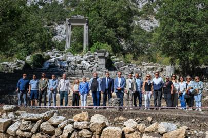 ANTALYA’NIN TARİHİ HAZİNESİ TERMESSOS İÇİN BULUŞTULAR