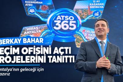 BERKAY BAHAR SAHAYA ÇIKTI: HEDEF ORTAK AKILLA ATSO
