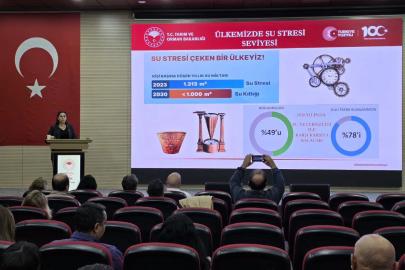 ANTALYA BATEM’DE SU SEFERBERLİĞİ: PERSONELE TASARRUF EĞİTİMİ