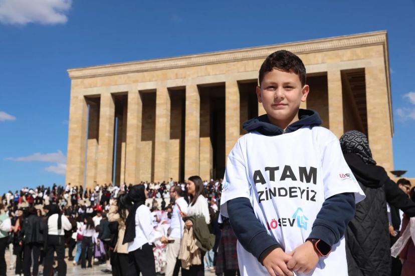 ANTALYA’DAN ANITKABİR’E LÖSEV ÇIKARMASI