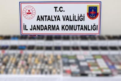 MANAVGAT’TA 6,2 MİLYONLUK KAÇAK ÜRÜN OPERASYONU