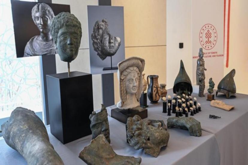 8 BİNE YAKIN KAÇAK  ESER YURT DIŞINDAN GETİRİLDİ