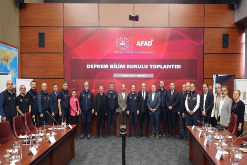 AFAD’DA DEPREM BİLİM KURULU TOPLANTISI YAPILDI