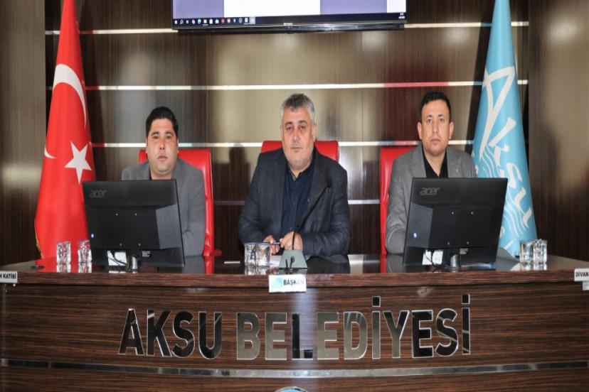 AKSU BELEDİYESİ ŞUBAT AYI MECLİS TOPLANTISI YAPILDI