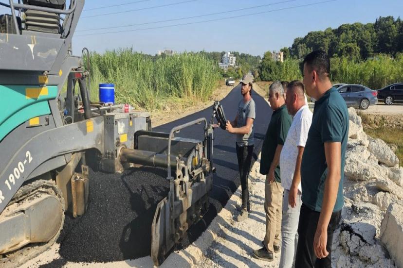 AKSU'DA SICAK ASFALT KONFORU...