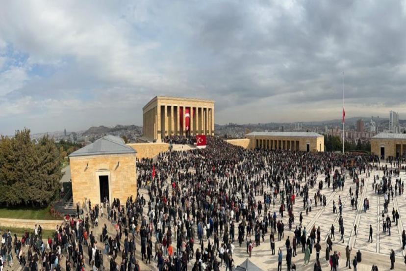 ANITKABİR'E 10 KASIM'DA REKOR ZİYARETÇİ