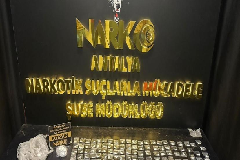 ANTALYA’DA NARKOTİK OPERASYONLARI: SON 1 HAFTADA 38 TUTUKLAMA