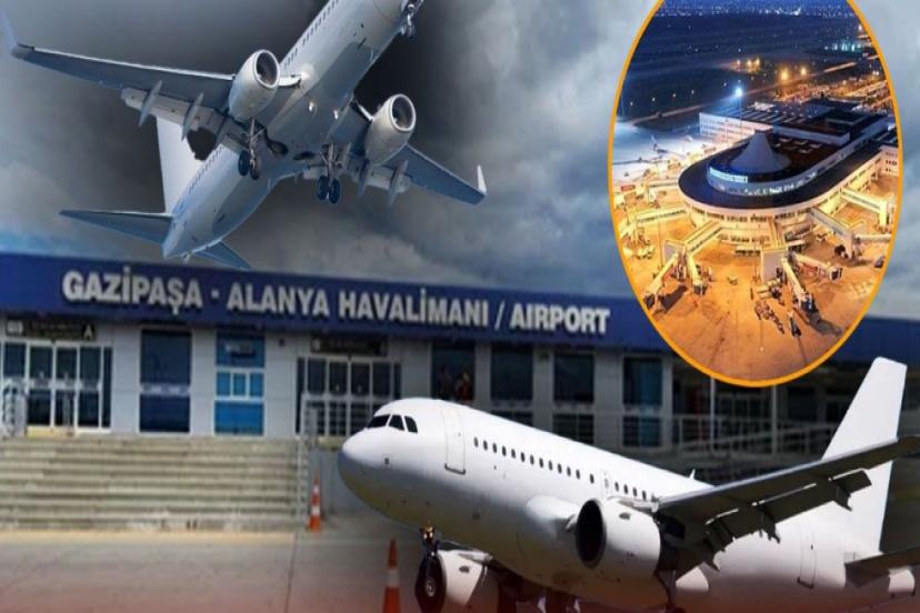 ANTALYA’DA RÜZGÂR ENGELİ: UÇAK SEFERLERİ İPTAL EDİLDİ