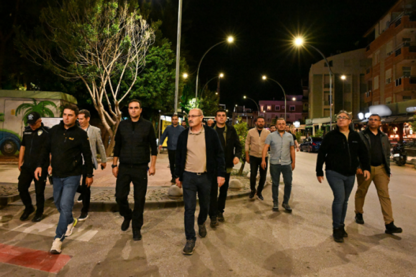 ANTALYA EMNİYETİNDEN KALEİÇİ VE KEPEZ’DE GÜVENLİK DENETİMİ