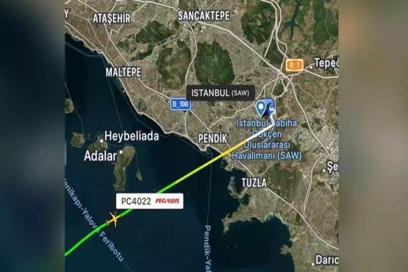 ANTALYA-İSTANBUL YOLCU UÇAĞINA LAZER IŞIKLI TACİZ