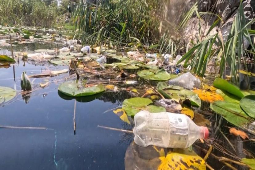 ANTALYA'NIN İÇME SUYU KAYNAĞINDA ÇÖP ALARMI