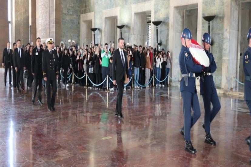 ANTGİAD'DAN ANITKABİR ZİYARETİ