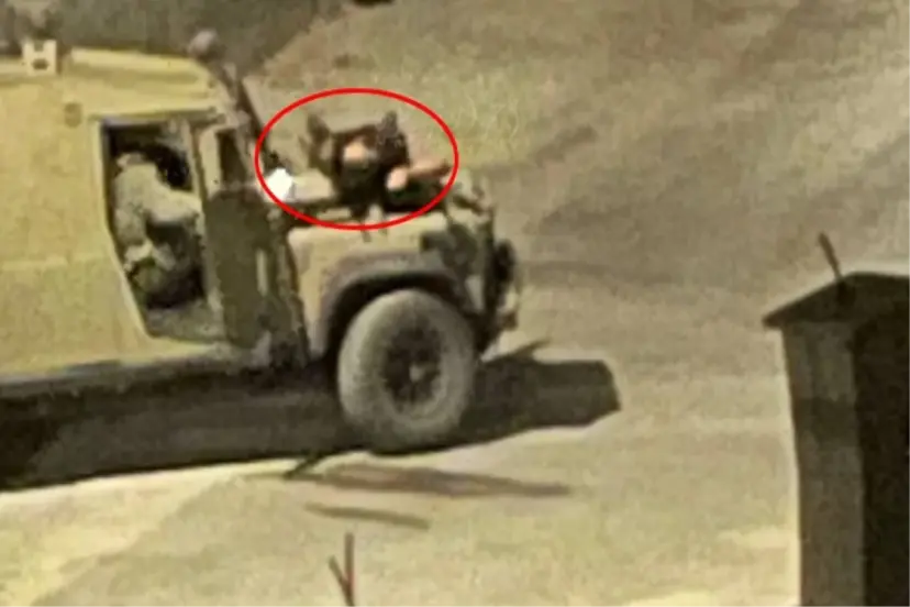 ARACIN ÜSTÜNE BAĞLADILAR