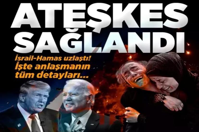 İSRAİL VE HAMAS UZLAŞTI 