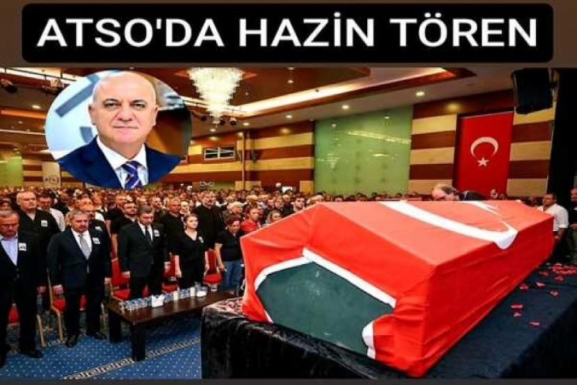 ATSO BAŞKANI ALİ BAHAR'A VEDA...