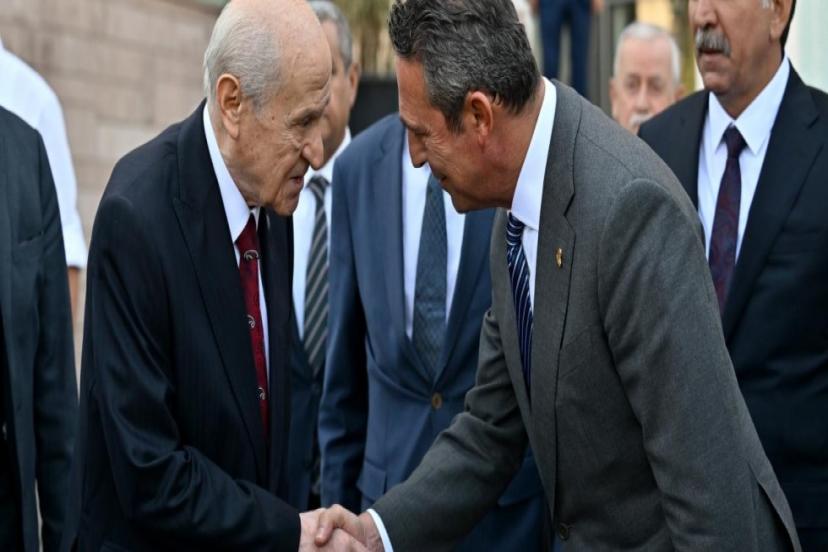 BAHÇELİ, KOÇ İLE GÖRÜŞTÜ