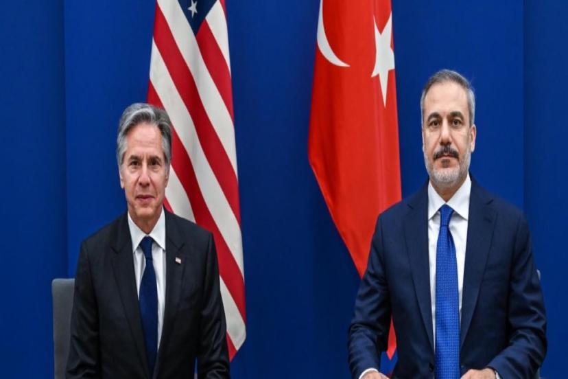 BAKAN FİDAN ABD'Lİ MEVKİDAŞI İLE GÖRÜŞTÜ