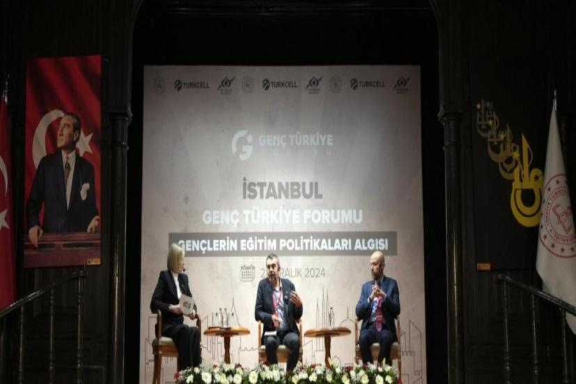 BAKAN TEKİN VE BİLAL ERDOĞAN, GENÇLERLE BULUŞTU