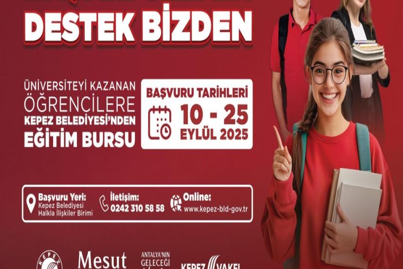 BAŞARI SİZİN, DESTEK KEPEZ’İN